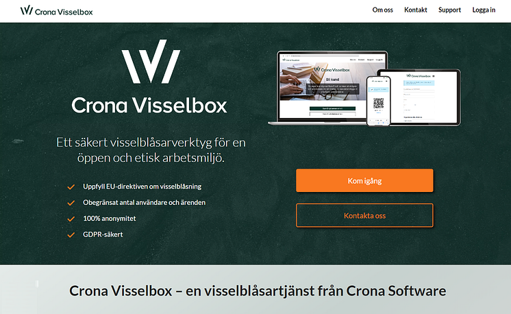 Visselbox-Start