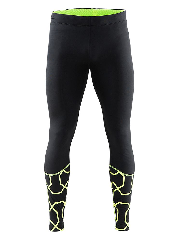 Devotion tights (men) i färgen black/flumino