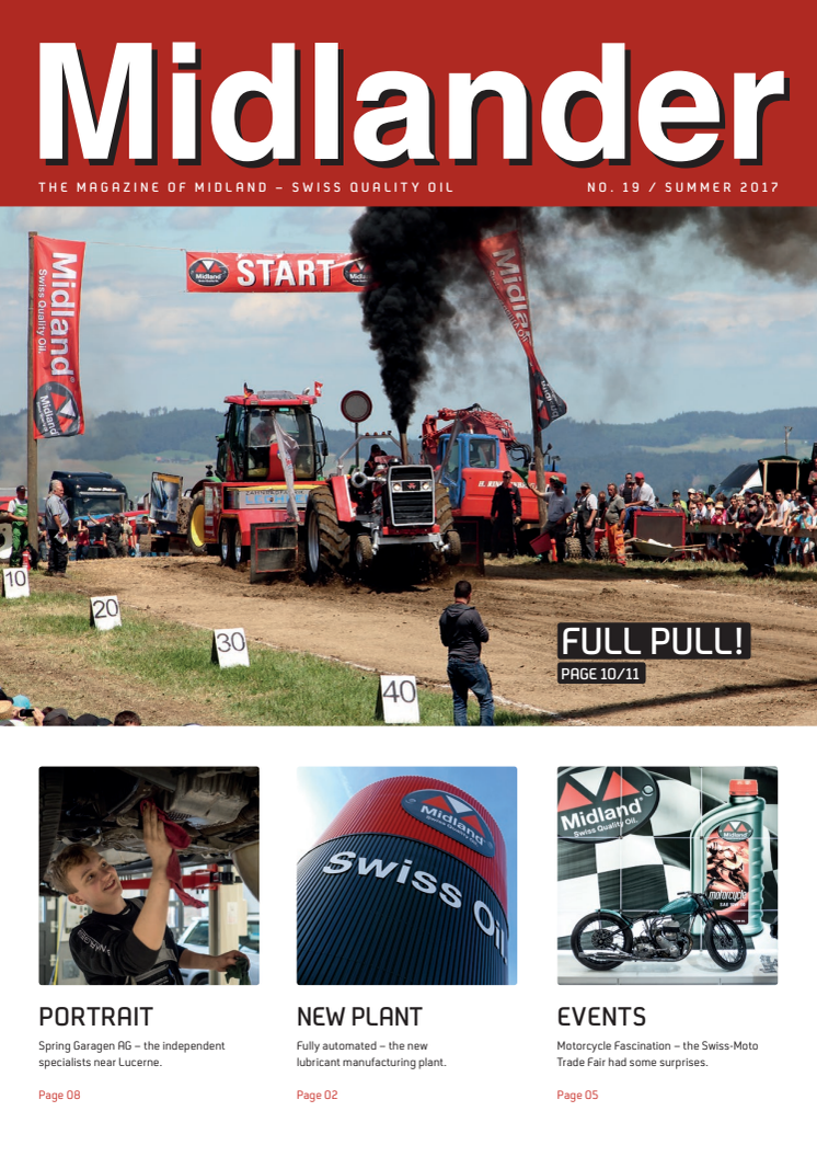 Midlander Nr 19 - Vad har Peter Muller med Tractor Pulling, VW och en ny fabrik att göra?