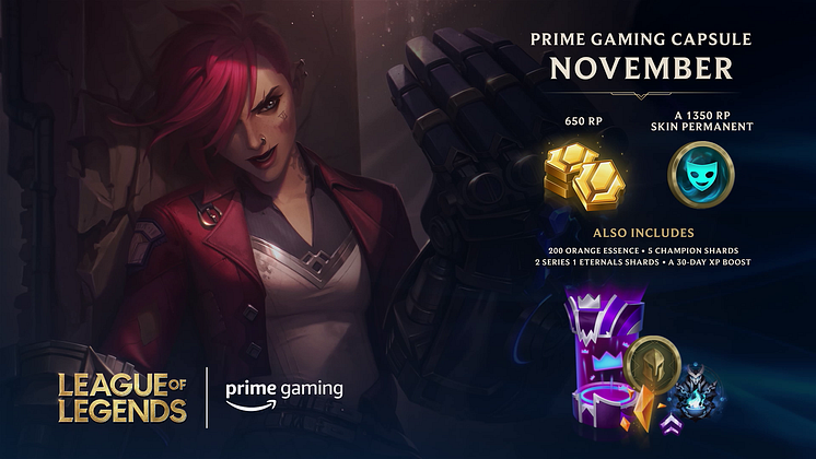 Prime Gaming x Riot. - LoL