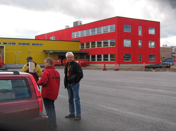 DHL nya terminal Göteborg