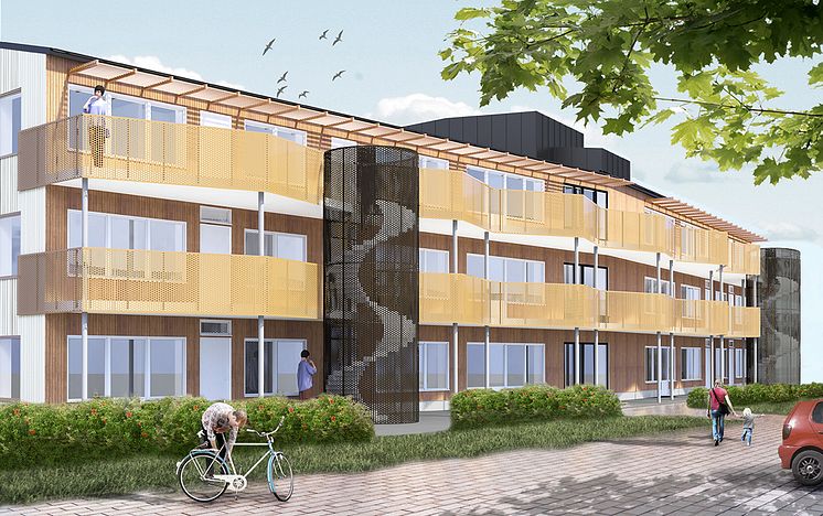 Kviberg - bostadsrätter på Regementsgatan