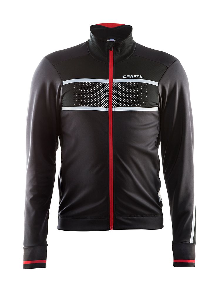 Glow Jacket M (Black/Bright Red)