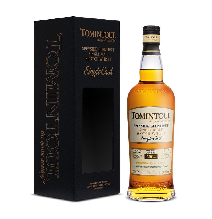 Tomintoul Port Pipe Single Cask 15 Years - 2004