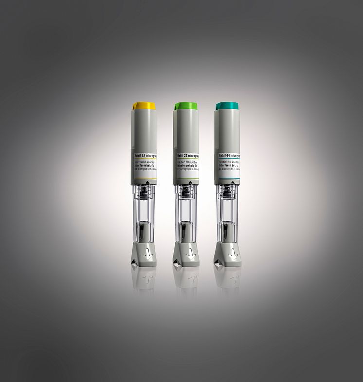 RebiDose™- Den första förfyllda injektionspennan för engångsbruk med läkemedlet Rebif® (Interferon beta 1a)