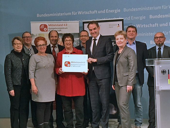 „Mittelstand-4.0-Kompetenzzentrum IT-Wirtschaft“ geht an den Start