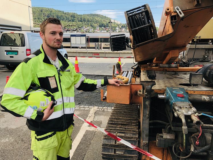 Rigg på stasjon