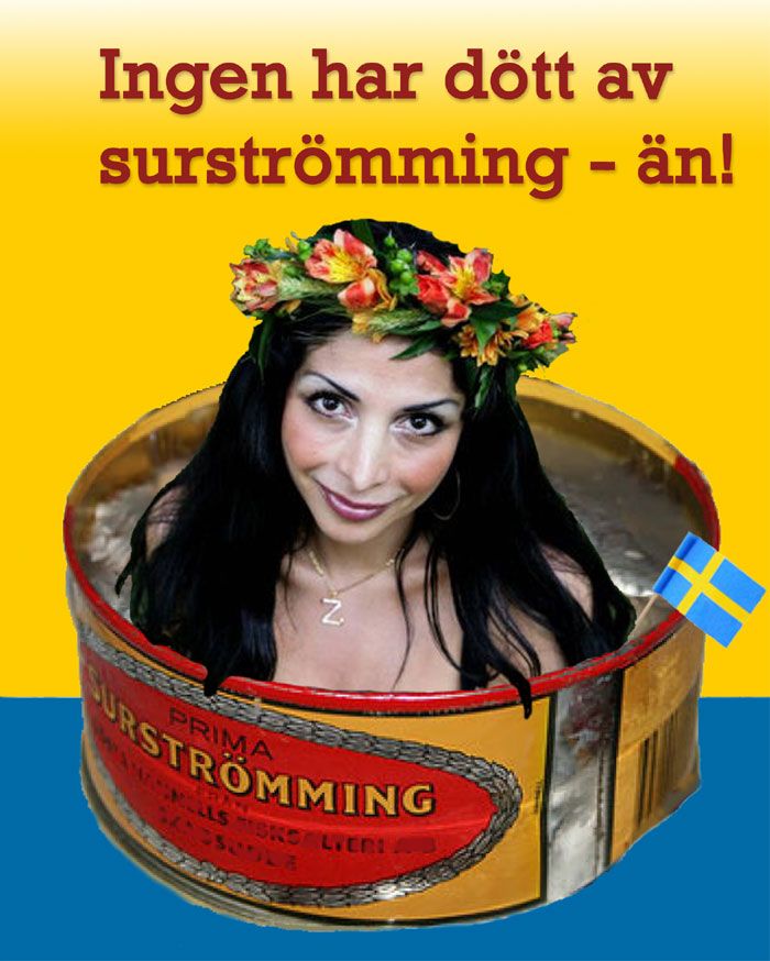 Ingen har dött av surströmming – än – Zinat Pirzadeh