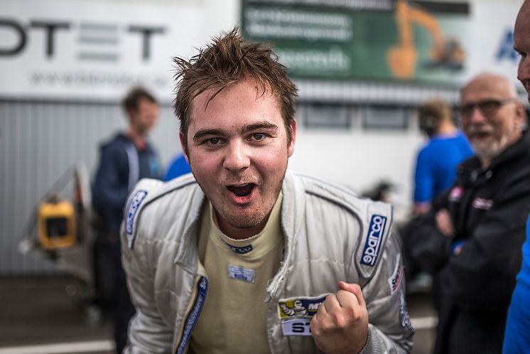 Rasmus Mårthen tog sensationell pole position