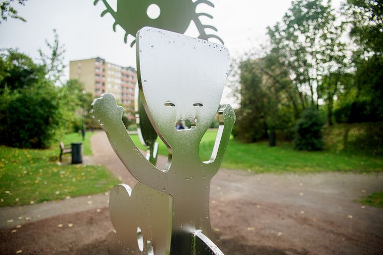 Barnens skulpturpark - Hemligheten (detalj1)