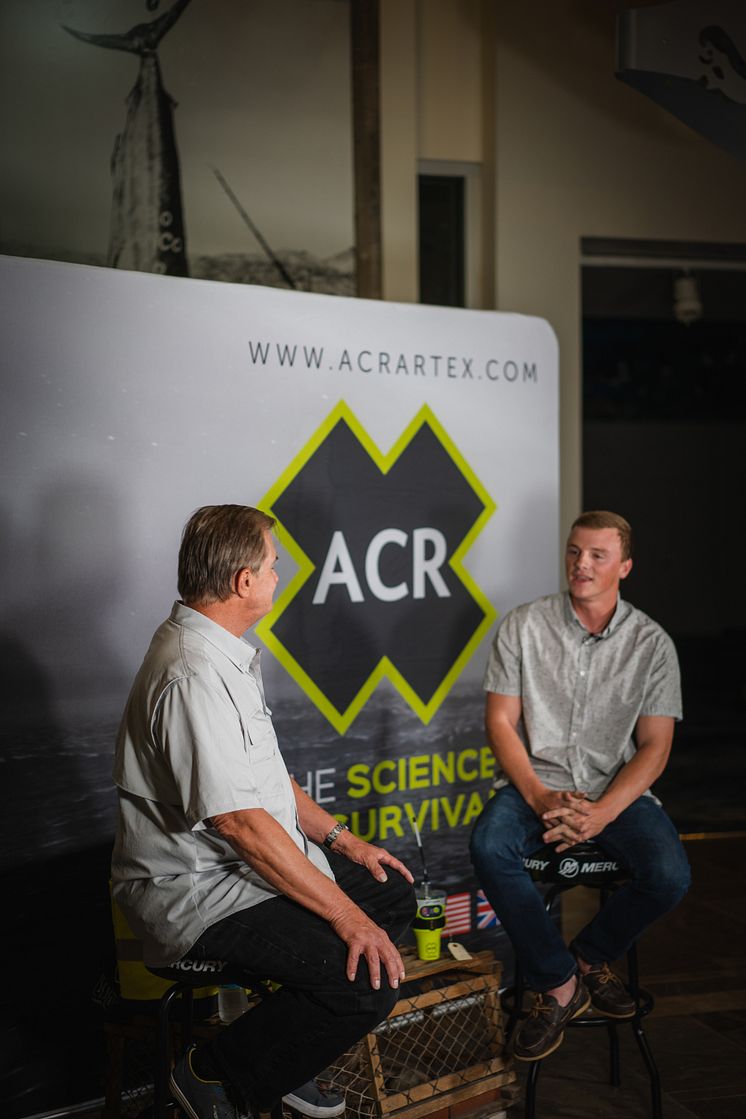 ACR - survivor Jacob Tanner is interviewed by George Poveromo