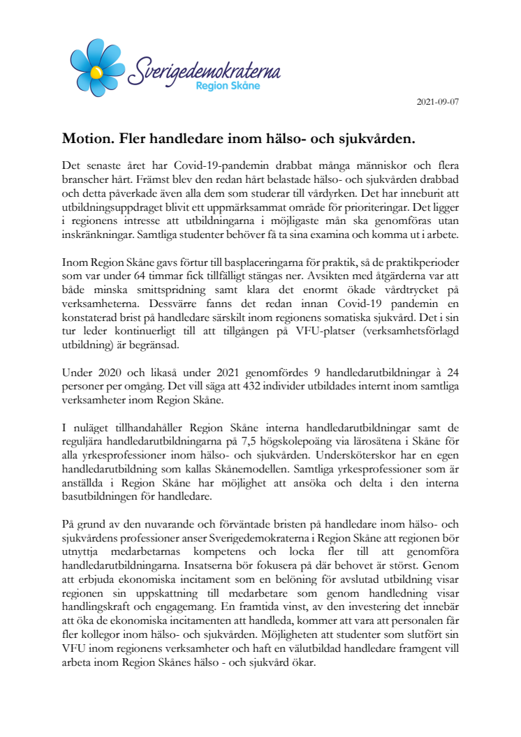 Motion. Fler handledare inom hälso-och sjukvården..pdf