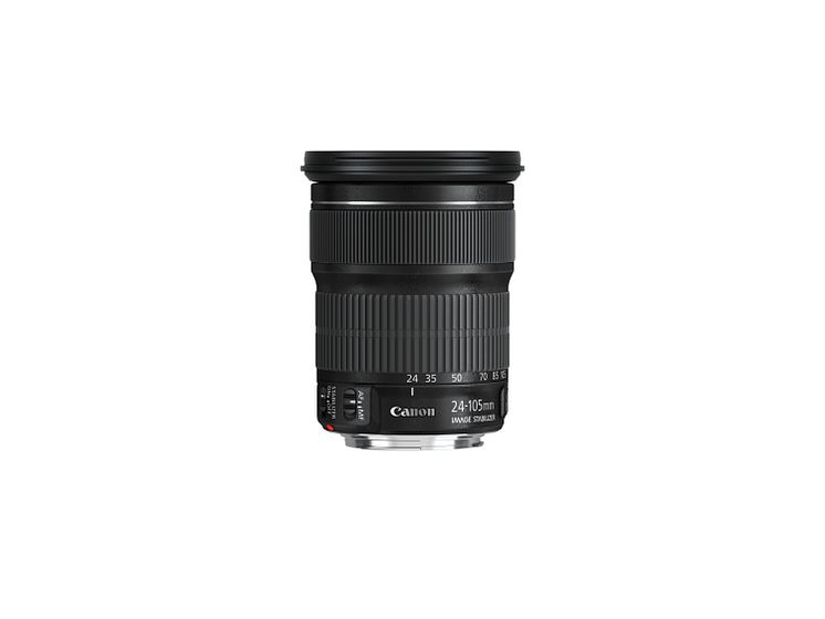 EF 24-105mm f3.5-5.6 IS STM Side without cap