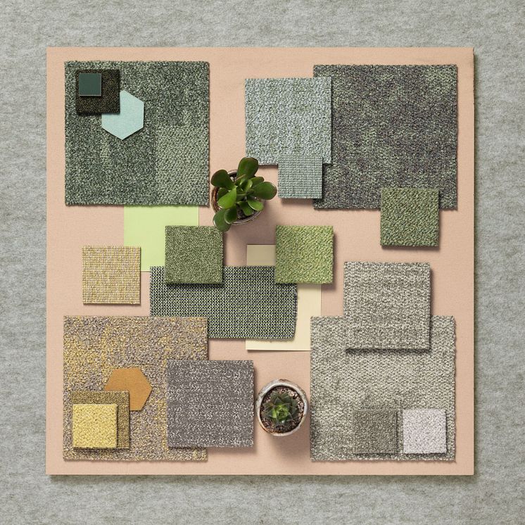 Medium-Tessera Union mood board 4 colour green yellow