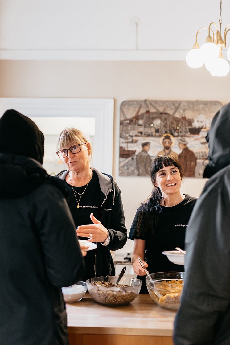 Räddningsmissionens frukostcafé