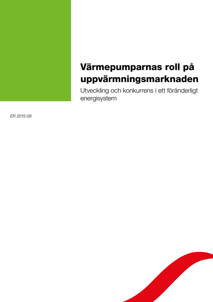 Värmepumparnas roll på uppvärmningsmarknaden