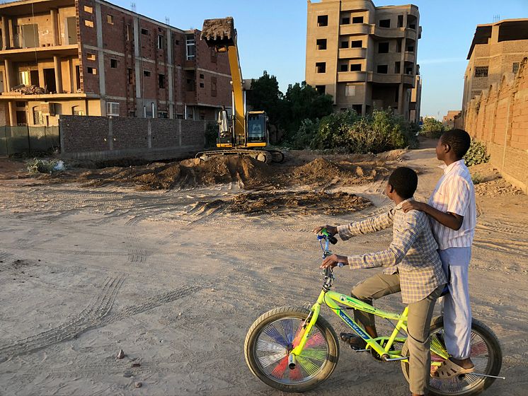 Barn i Khartoum