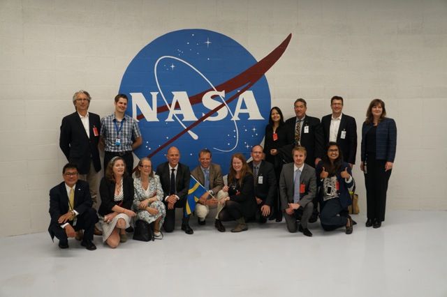 Swedish Delegation at NASA Ames visit June 10-11, 2013
