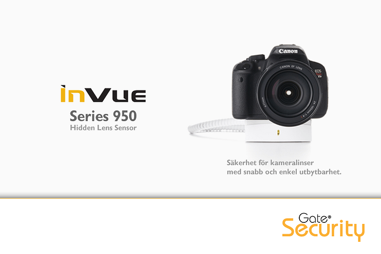 Varularm från Gate Security - InVue Series 950, Hidden Lens Sensor