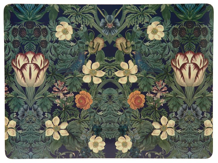 NYHET! Table mat Celine 40x30 cm Dark Green MDF 2,99 EUR.jpg
