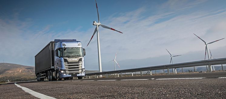 Fossilfreie Elektrizität in Scania Produktionsstätten