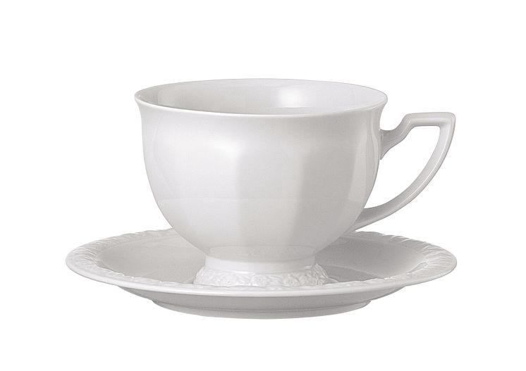 R_Maria_White_Aroma_Cup_And_Saucer