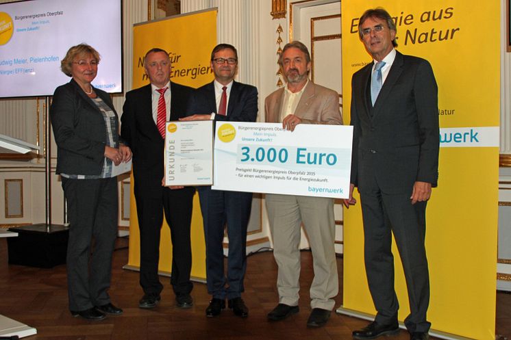 Bürgerenergiepreis Oberpfalz 2015: EN(ergie) Eff(ienz)