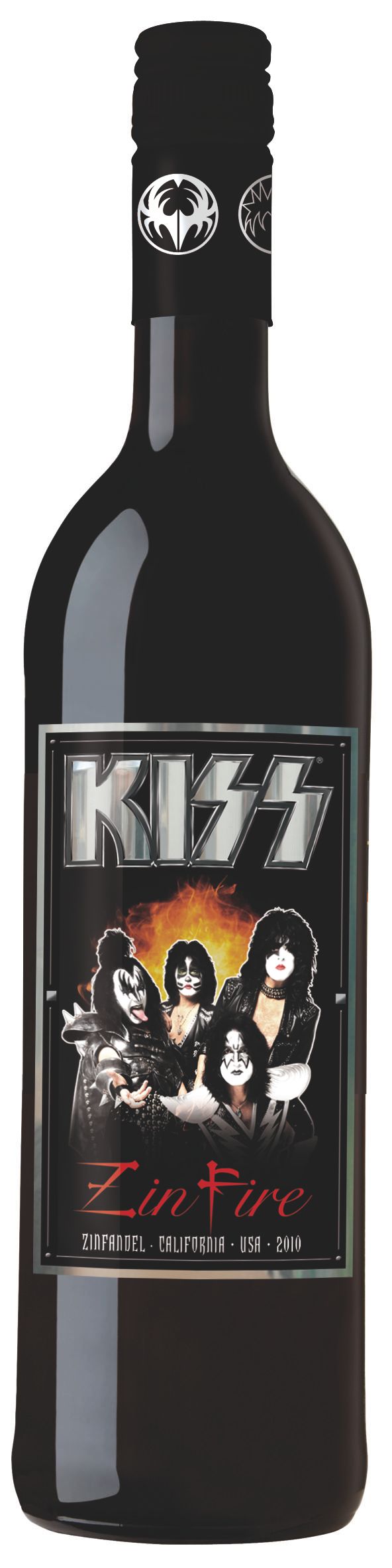 KISS WINE AND BEER RAISE A GLASS TO ROCK AND ROLL