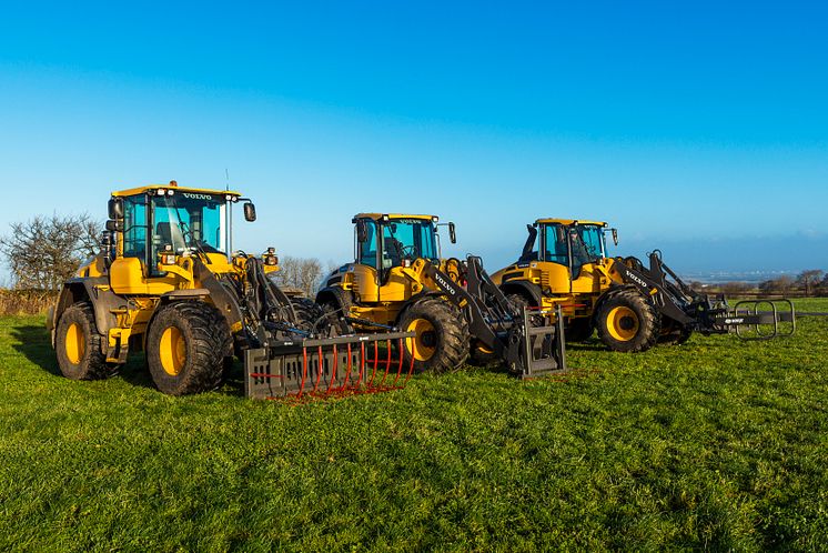 Volvo L45G, L50G och L60G - lantbruksanpassade hjullastare