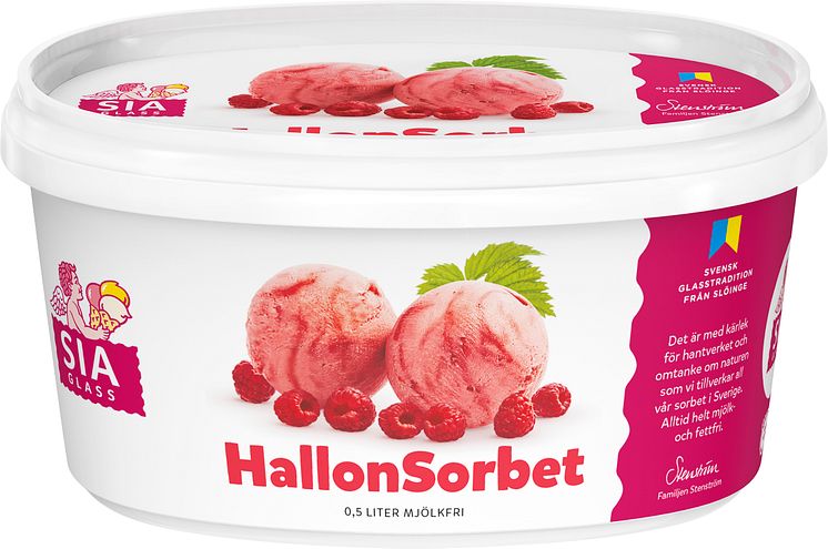 20502 HallonSorbet 0,5 liter