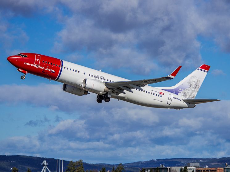 Norwegian 737-800 Aircraft
