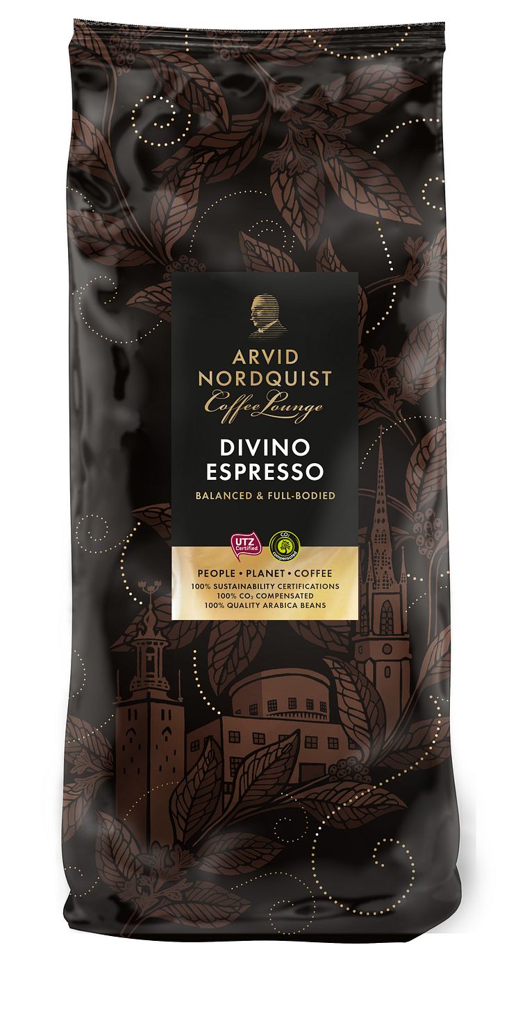 Classic Espresso Nero Divino - för professionellt bruk