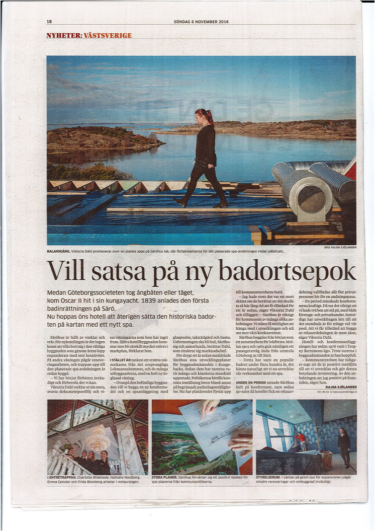 Säröhus vill lyfta Särö till den badort det en gång var.