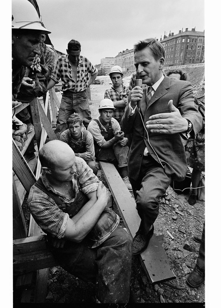 Palme och arbetarna valåret 1968