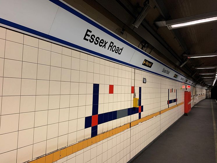 Essex Road's old tiles