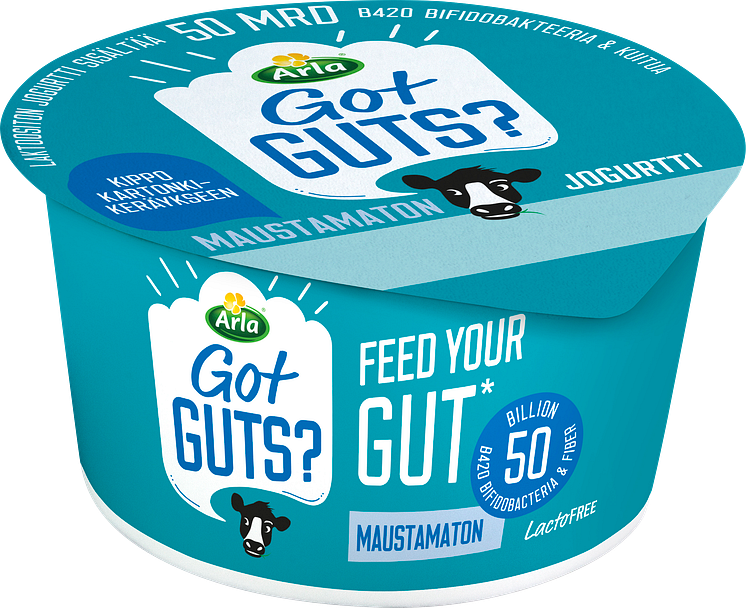 ARLA Got Guts? maustamaton jogurtti