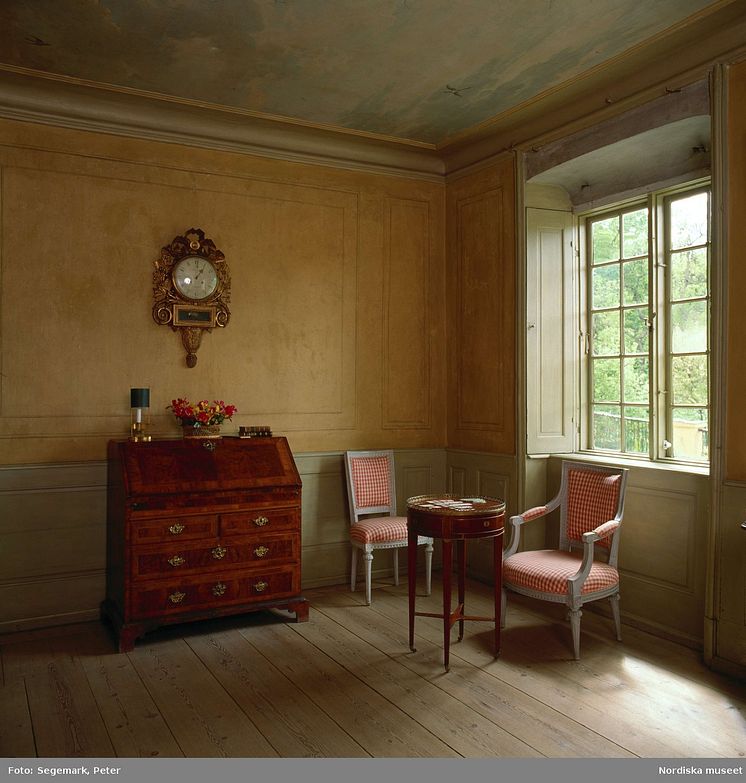 Svindersvik, kabinettet, foto Peter Segemark, Nordiska museet