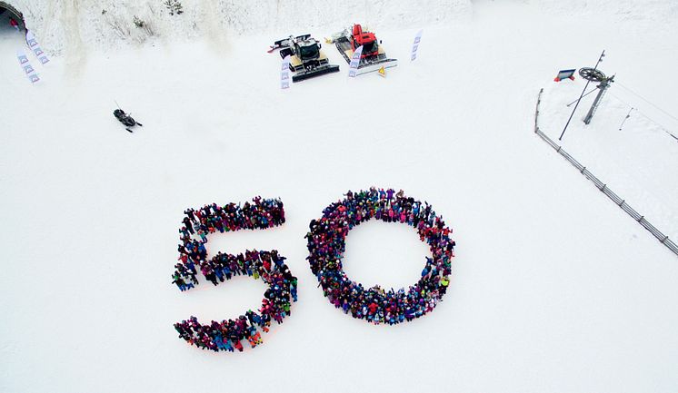 500 barn feirer Trysilfjellets 50-årsdag