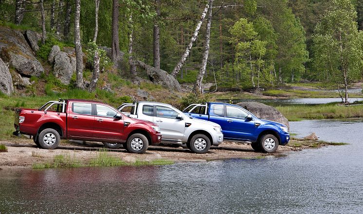 Nye Ford Ranger lanseres i Norge juni 2012