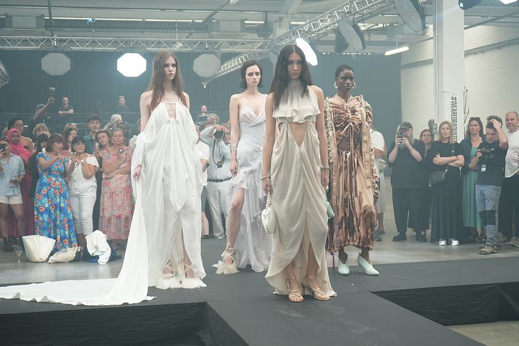 Northumbria Catwalk Show at Graduate Fashion Week 2023. Photo by Jennine Wilson