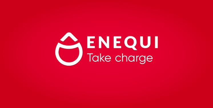 Enequi logo, tagline and new brand idenity