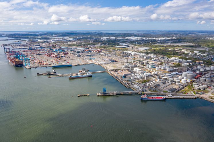 CinfraCap Skarvik Göteborgs hamn Foto Göteborgs Hamn AB