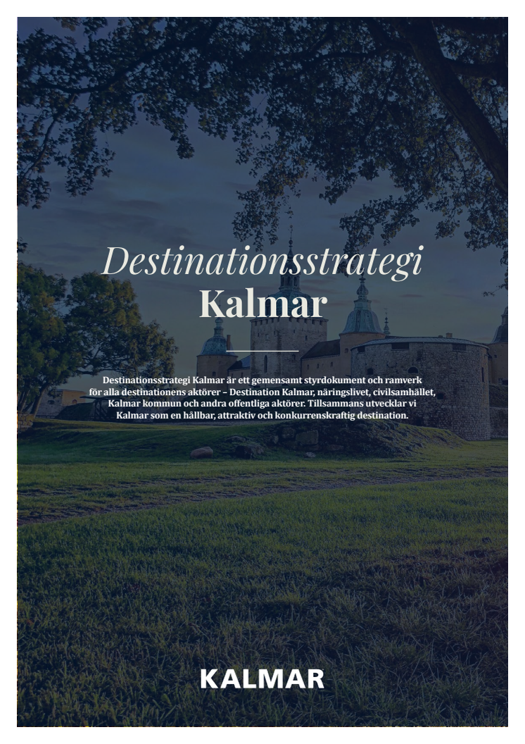 Destinationsstrategi Kalmar