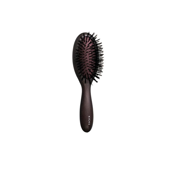 KICKS BOAR BRISTLE TRAVEL BRUSH FSC 