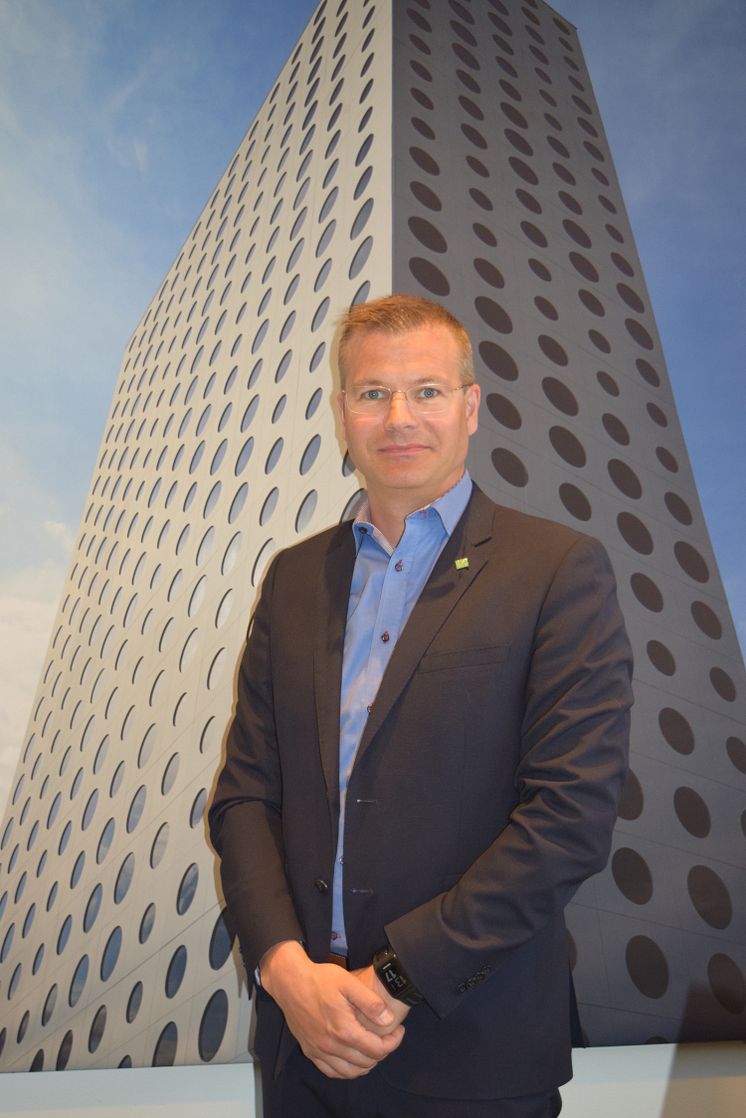 Björn Callin, hotelldirektör för Quality Hotel Friends