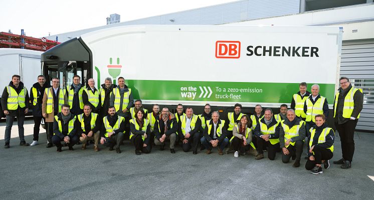 DB Schenker visits Volta Trucks facility in Steyr © Volta Trucks