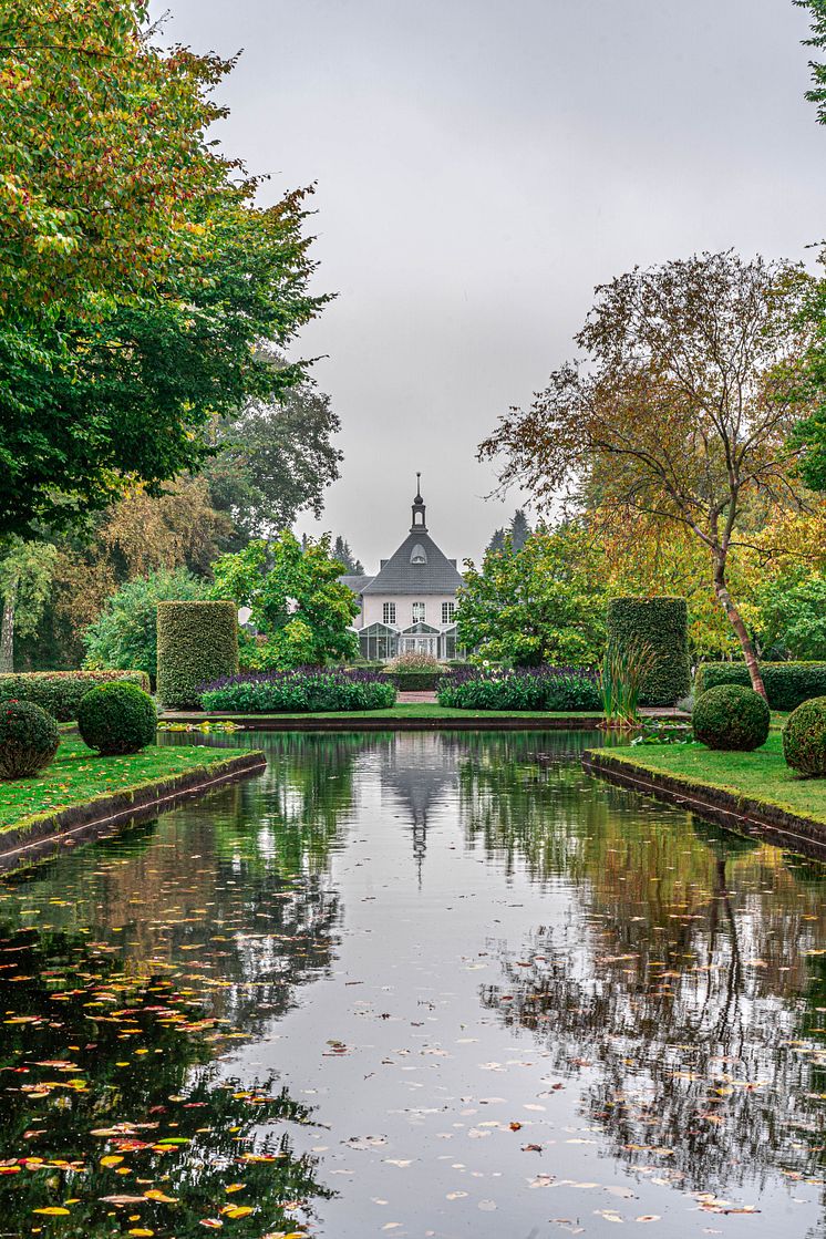 Spegeldammen och Villa Abelin