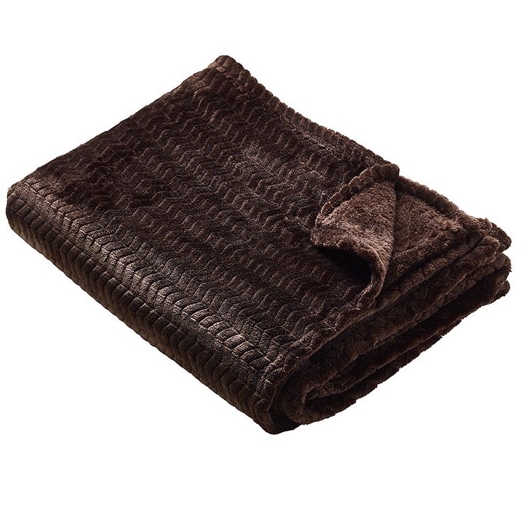 Pläd Tore Brun