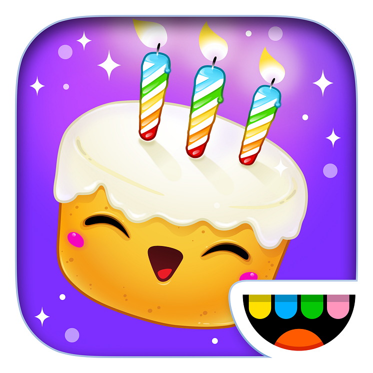 Toca Birthday Party, App Icon