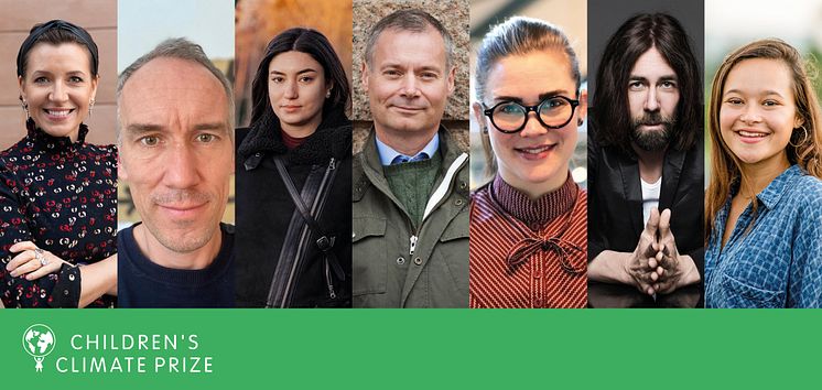 Children's Climate Prize Jury 2020 + logo